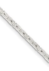 little admirable byzantine chain sterling silver baby bracelet